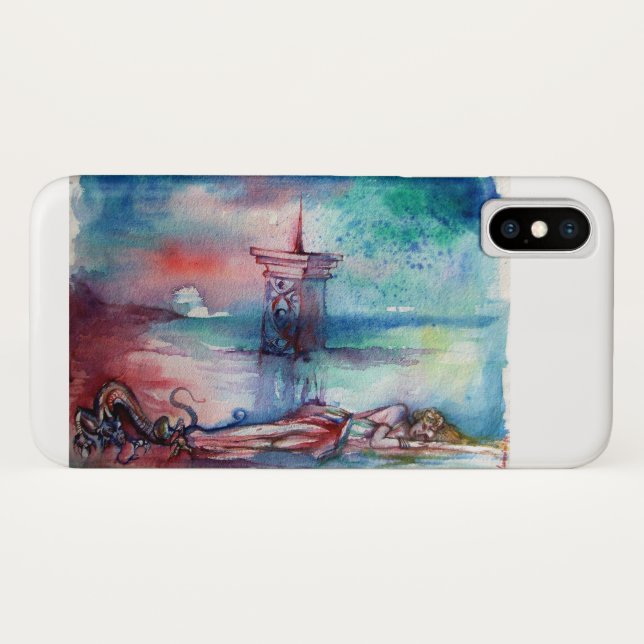 CAPA PARA iPhone, Case-Mate  GNOMON E SENHORA DO LAGO (Verso (Horizontal))