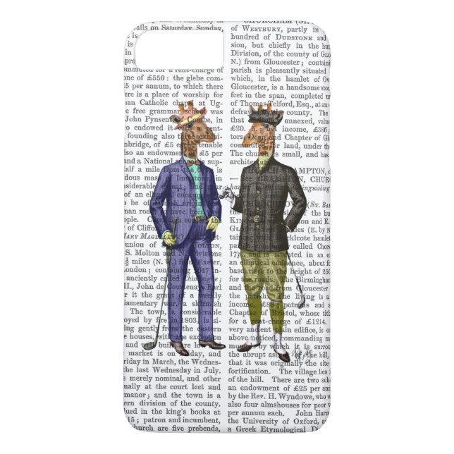 Capa Para iPhone, Case-Mate Golfing Girafes 2 (Verso)