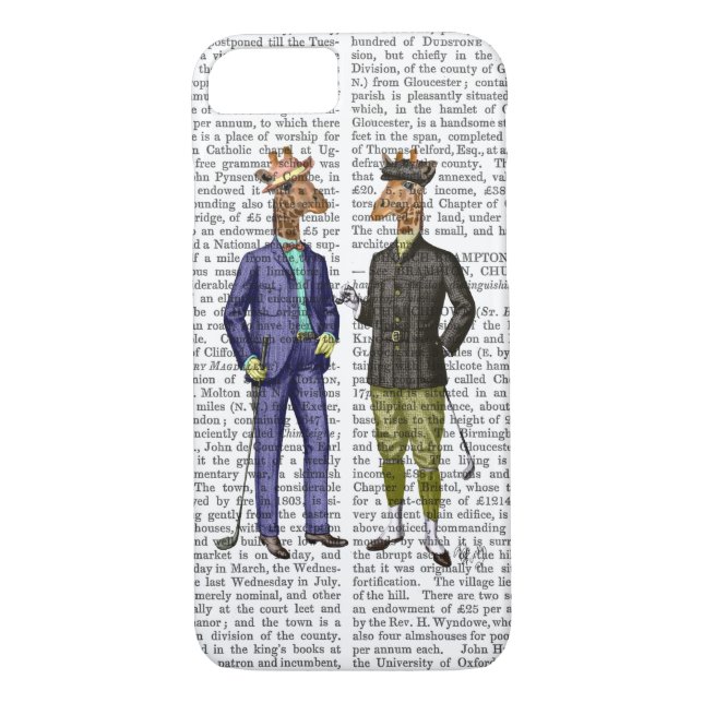 Capa Para iPhone, Case-Mate Golfing Girafes 2 (Verso)