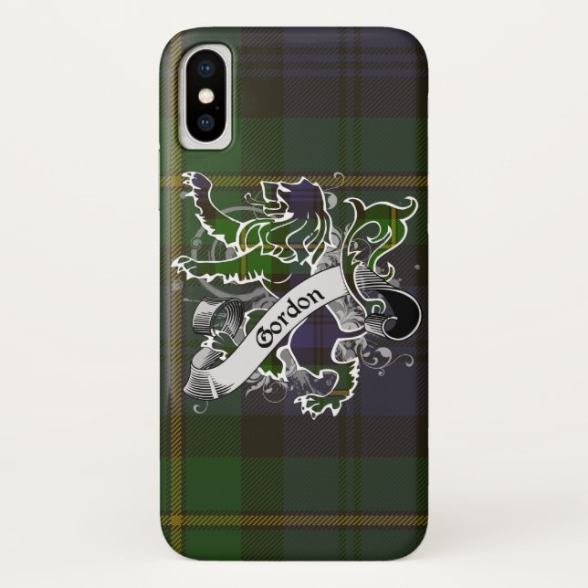 Capa Para iPhone, Case-Mate Gordon Tartan Lion (Verso)