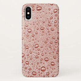 Capa Para iPhone Da Case-Mate Gotas de água de pessegueira laranja