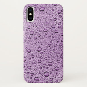 Capa Para iPhone Da Case-Mate Gotas de água púrpura