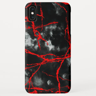Capa Para iPhone Da Case-Mate Gótico da Noite de Horror - Preto e Branco, Verme