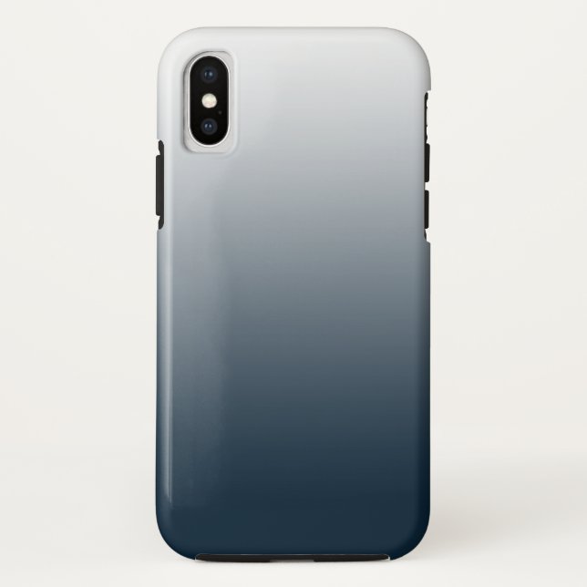 Capa Para iPhone, Case-Mate Gradiente azul (Verso)