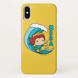 Capa Para iPhone Da Case-Mate Gráfico da onda da equitação de Aquaman   Chibi