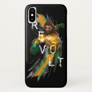 Capa Para iPhone Da Case-Mate Gráfico Refracted da "revolta" de Aquaman