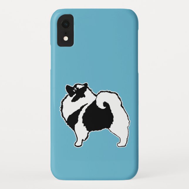 Capa Para iPhone, Case-Mate Gráficos Keeshond - Arte de Cachorro Original (Verso)