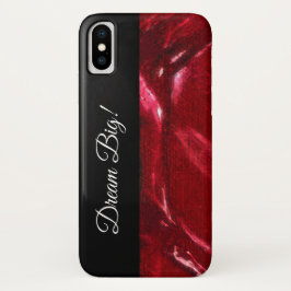 Capa Para iPhone X Grande ideal! Modelo vermelho & preto da