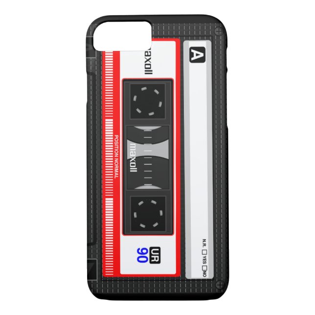 Capa Para iPhone, Case-Mate Gravador de cassetes (Verso)