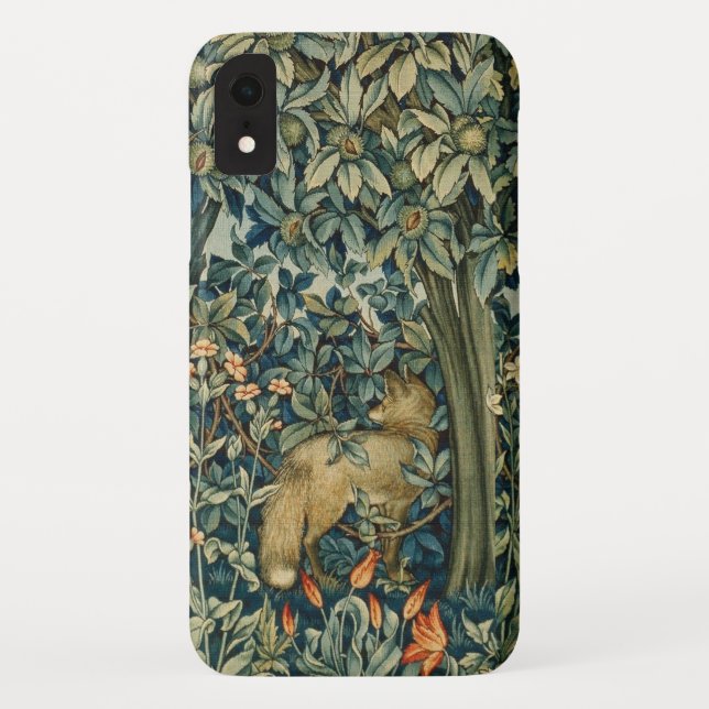 Capa Para iPhone, Case-Mate GREENERAÇÃO,ANIMAIS FLORESTAIS Raposa,Faisão,Flora (Verso)
