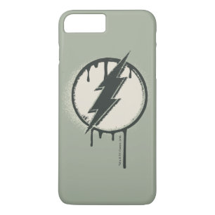 Capa iPhone 8 Plus/7 Plus Grunge de Tinta do Flash Bolt