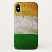 Grunge Ireland flag