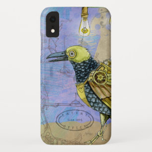 Capa Para iPhone Da Case-Mate Grunge Steampunk Desenho da ave Mecânica