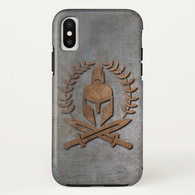 Capa Para iPhone, Case-Mate Guerreiro espartano (Verso)