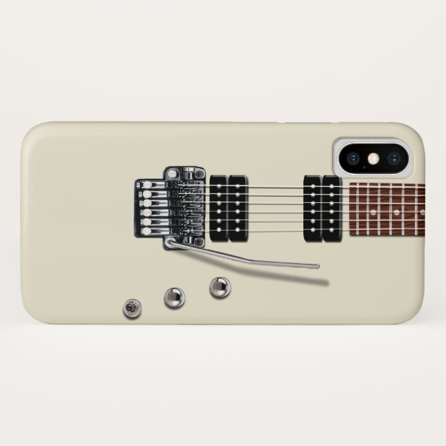 Capa Para iPhone, Case-Mate Guitarra elétrica (Verso (Horizontal))