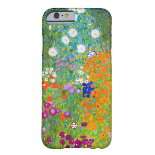 Capa Barely There Para iPhone 6 Gustav Klimt Bauerngarten Fllower Garden Fine Art