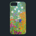 Capa iPhone 8/7 Gustav Klimt Bauerngarten Fllower Garden Fine Art<br><div class="desc">Gustav Klimt Bauerngarten Capa de telefone de artes plásticas</div>