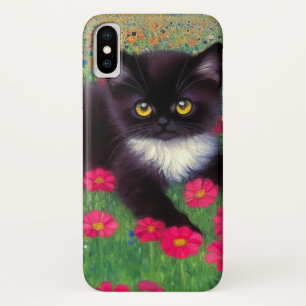 Capa Para iPhone Da Case-Mate Gustav Klimt Tuxedo Cat
