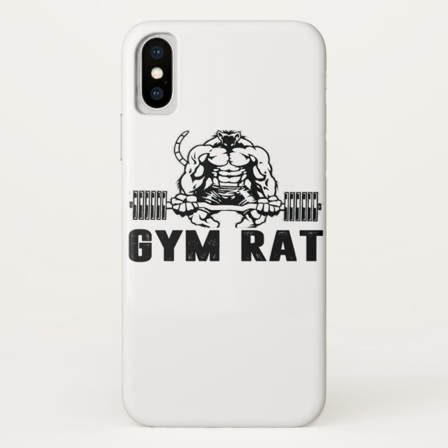 Capa Para iPhone, Case-Mate Gym Rat (Verso)