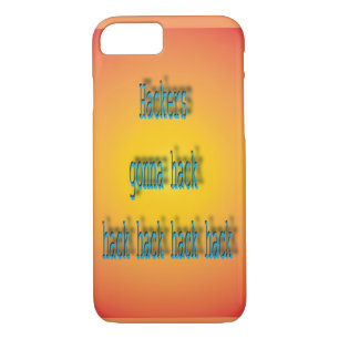Capa iPhone 8/7 Hackers Hackers Hackers Hack Hack