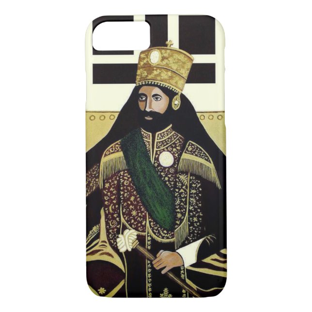 Capa Para iPhone, Case-Mate Haile Selassie Case iPhone - Rastafari - (Verso)