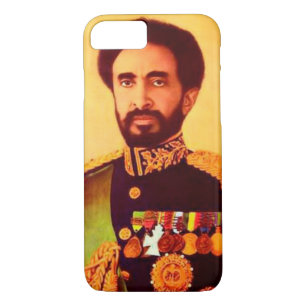 Capa iPhone 8/7 Haile Selassie Case iPhone - Rastafari -