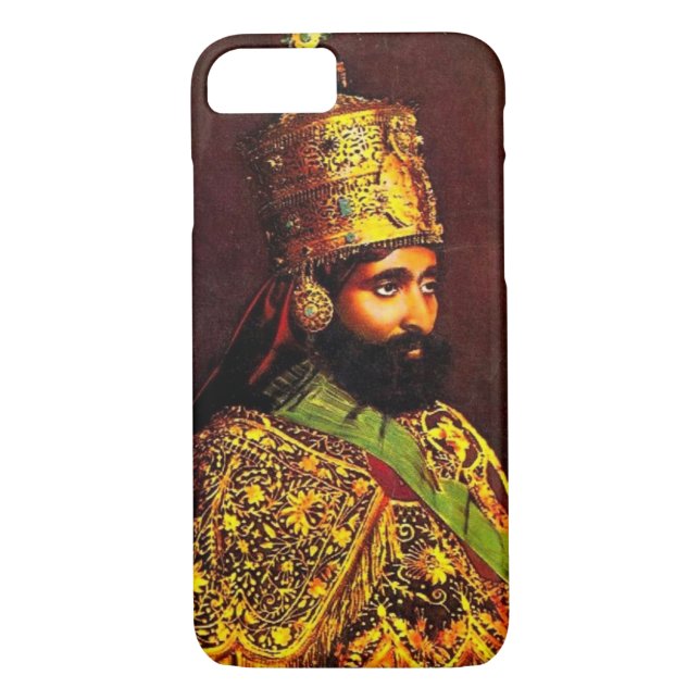 Capa Para iPhone, Case-Mate Haile Selassie Case iPhone - Rastafari - (Verso)