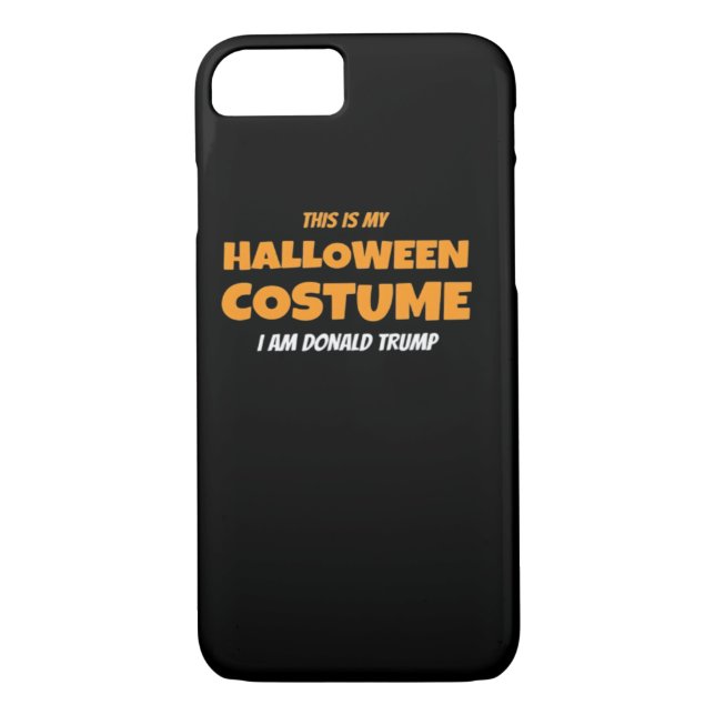 Capa Para iPhone, Case-Mate Halloween Donald Costume Trumpkin Ideas Classic (Verso)