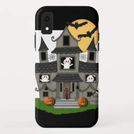 Capa Para iPhone XR Halloween Haunted House