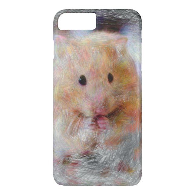 Capa Para iPhone, Case-Mate hamster artístico (Verso)