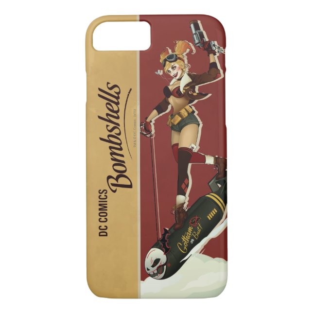 Capa Para iPhone, Case-Mate Harley Quinn Bombshell Pinup (Verso)