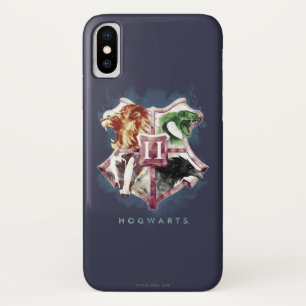 Capa Para iPhone Da Case-Mate Harry Potter   Brasão de HOGWARTS™ Aquarela