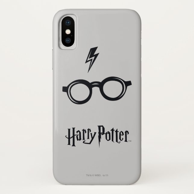 Capa Para iPhone, Case-Mate Harry Potter | Cicatriz de Raio e Óculos (Verso)