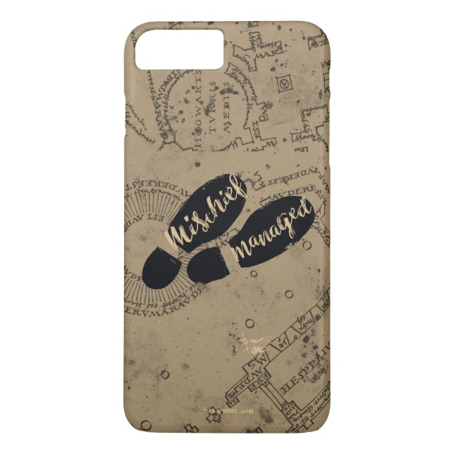 Capa Para iPhone, Case-Mate Harry Potter | Mapa PEGADAS MALICIOSAS™ (Verso)