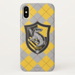 Capa Para iPhone X Harry Potter | Orgulho da Casa da Hufflepuff<br><div class="desc">Confira este brasão da Casa Hufflepuff,  apresentando o texugo da Hufflepuff.</div>