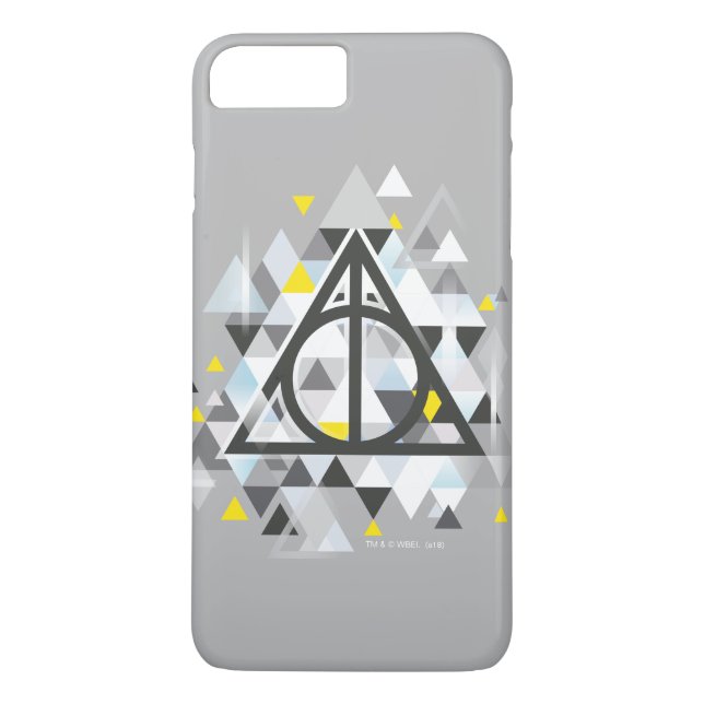 Capa Para iPhone, Case-Mate Harry Potter | Símbolo geométrico de casco nu (Verso)
