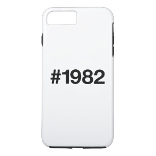 Capa iPhone 8 Plus/7 Plus Hashtag 1982