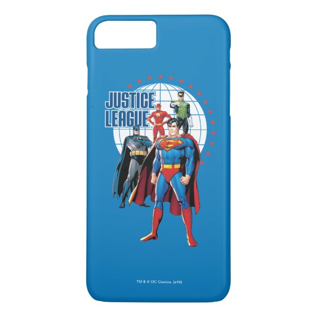 Capa Para iPhone, Case-Mate Heróis Globais da Liga da Justiça (Verso)