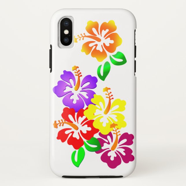 Capa Para iPhone, Case-Mate Hibiscus Floral iPhone 3G/3GS Mal Existe Caso (Verso)