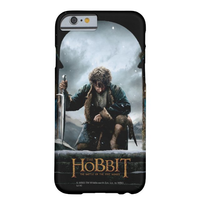 Capa Para iPhone, Case-Mate Hobbit - BILBO BAGGINS™ Movie Poster (Verso)
