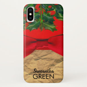 Capa Para iPhone Da Case-Mate Holly Sai e Monograma de Arco Vermelho
