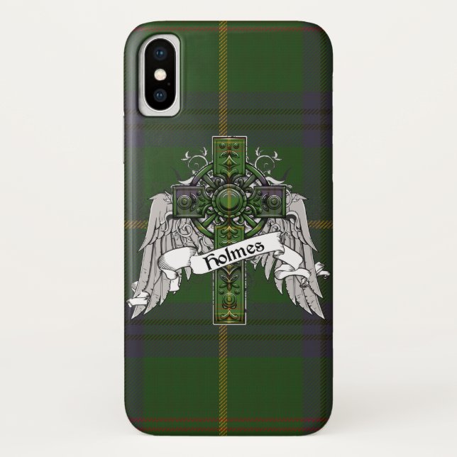 Capa Para iPhone, Case-Mate Holmes Tartan Cross (Verso)