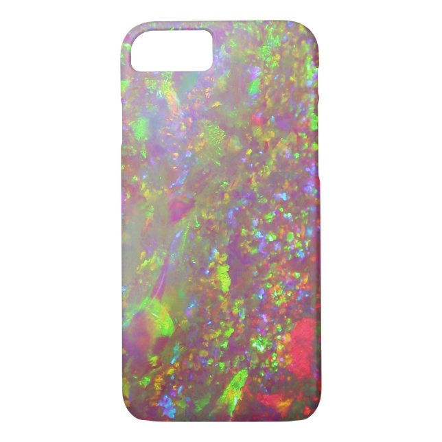 Capa Para iPhone, Case-Mate Hologra bling do hipster do bokeh de pedra (Verso)