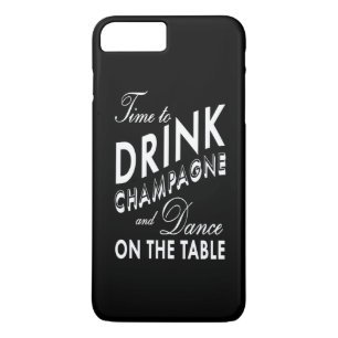 Capa Para iPhone Da Case-Mate Hora de beber a caixa positiva do iPhone 7 de