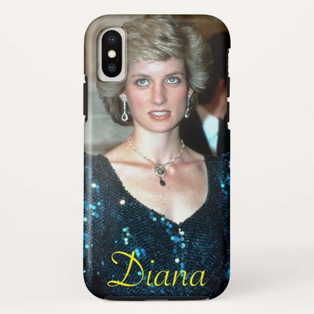 Capa Para iPhone, Case-Mate HRH Princesa Diana Viena 1986 (Verso)