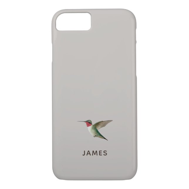 Capa Para iPhone, Case-Mate Hummingbird Personalizado (Verso)