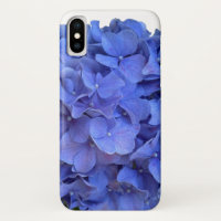 Hydrangeas florais elegantes de periguito azul