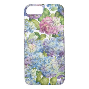 Capa iPhone 8/7 Hydrangeas na flor