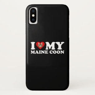 Capa Para iPhone Da Case-Mate I Love (Heart) My Maine Coon