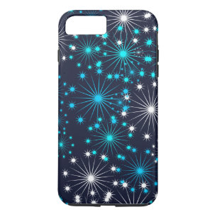 Capa Para iPhone Da Case-Mate Iluminação Brilhante Azul Branco Simples Personali